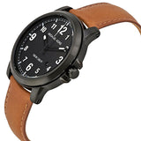 Michael Kors Paxton Analog Black Dial Brown Rubber Strap Watch For Men - MK8502 Buy Now By Michael Kors