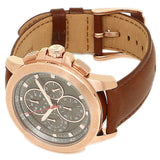 Michael Kors Ryker Analog Gray Dial Brown Leather Strap Watch For Men - MK8519 Buy Now By Michael Kors