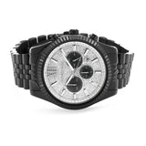 Michael Kors Lexington Chronograph Crystals Silver Dial Black Steel Strap Watch for Men - MK8605 Buy Now By Michael Kors