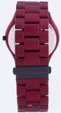 Michael Kors Slim Runway Quartz Black Dial Red Steel Strap Watch for Men - MK8712 Buy Now By Michael Kors