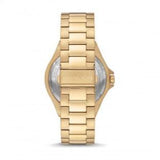 Michael Kors Lennox Three-Hand Quartz Gold Dial Gold Steel Strap Watch For Men - MK8939 Buy Now By Michael Kors