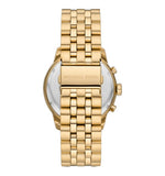 Michael Kors Cunningham Chronograph Gold Dial Gold Steel Strap Watch For Men - MK8963 Buy Now By Michael Kors