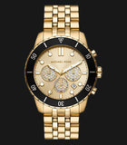 Michael Kors Cunningham Chronograph Gold Dial Gold Steel Strap Watch For Men - MK8963 Buy Now By Michael Kors