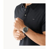 Michael Kors Everest Chronograph Black Dial Silver Steel Strap Watch For Men - MK8976 Buy Now By Michael Kors