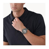 Michael Kors Lennox Chronograph Quartz Grey Dial Grey Steel Strap Watch For Men - MK9102 Buy Now By Michael Kors