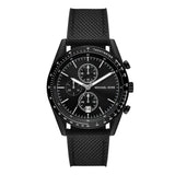 Michael Kors Accelerator Chronograph Black Dial Black Nylon Strap Watch for Men - MK9143 Buy Now By Michael Kors