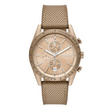 Michael Kors Warren Chronograph Beige Dial Beige Nylon Strap Watch for Men - MK9145 Buy Now By Michael Kors
