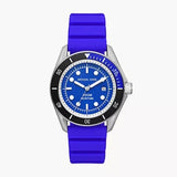 Michael Kors Maritime Three-Hand Analog Blue Dial Blue Silicone Strap Watch for Men - MK9156 Buy Now By Michael Kors