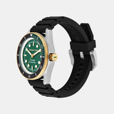 Michael Kors Maritime Analog Green Dial Black Silicone Strap Watch for Men - MK9158 Buy Now By Michael Kors