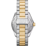 Michael Kors Maritime Three Hand Black Dial Two Tone Steel Strap Watch for Men - MK9180 Buy Now By Michael Kors