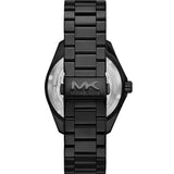 Michael Kors Maritime Three Hand Black Dial Black Steel Strap Watch for Men - MK9181 Buy Now By Michael Kors