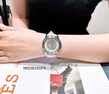 Michael Kors Runway Three Hand Quartz Gold Dial Brown Leather Strap Watch For Women - MK6999 Buy Now By Michael Kors