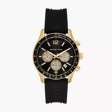 Michael Kors Berkley Chronograph Black Dial Black Rubber Strap Watch for Men - MKO1038 Buy Now By Michael Kors