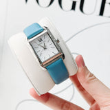 Michael Kors Petite Monroe White Dial Blue Leather Strap Watch for Women - MKO1061 Buy Now By Michael Kors