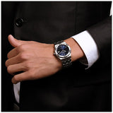Maurice Lacroix Aikon Date Blue Dial Silver Steel Strap Watch for Men - AI1108-SS002-430-1 Buy Now By Maurice Lacroix