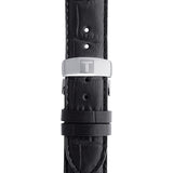 Tissot T Classic Le Locle Automatic Black Dial Black Leather Strap Watch For Men - T41.1.423.53 Buy Now By Tissot