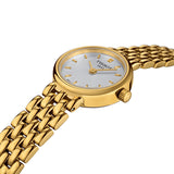 Tissot T Lady Lovely Silver Dial Gold Steel Strap Watch For Women - T058.009.33.031.00 Buy Now By Tissot