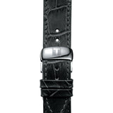 Tissot PRC 200 Chronograph Black Dial Black Leather Strap Watch For Men - T055.417.16.057.00 Buy Now By Tissot