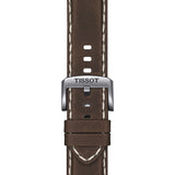 Tissot Supersport Chrono Blue Dial Brown Leather Strap Watch For Men - T125.617.16.041.00 Buy Now By Tissot