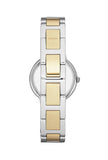 Fossil Virginia Silver Dial Two Tone Steel Strap Watch for Women - ES3503 Buy Now By Fossil