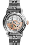 Fossil Townsman Automatic Skeleton White Dial Two Tone Steel Strap Watch for Men - ME3075 Buy Now By Fossil
