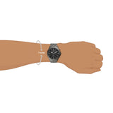 Fossil Forrester Chronograph Black Dial Grey Steel Strap Watch for Men - FS5606 Buy Now By Fossil