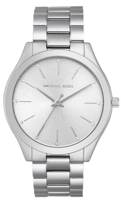 Michael Kors Slim Runway Silver Dial Silver Steel Strap Watch For Women - MK4502 Buy Now By Michael Kors