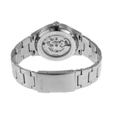 Fossil Forrester Automatic Skeleton Black Dial Silver Steel Strap Watch for Men - ME3180 Buy Now By Fossil