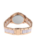 Fossil Stella Multifunction Rose Gold Dial Two Tone Steel Strap Watch for Women - ES4755 Buy Now By Fossil