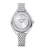 Swarovski Crystalline Aura Silver Dial Silver Steel Strap Watch for Women - 5519462 Buy Now By Swarovski