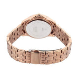 Guess Crystal Diamonds Rose Gold Dial Rose Gold Steel Strap Watch For Women - W11069L1 Buy Now By Guess