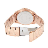 Guess G Twist Diamonds Rose Gold Dial Rose Gold Steel Strap Watch For Women - W1201L3 Buy Now By Guess
