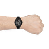 Michael Kors Brecken Chronograph Black Dial Black Steel Strap Watch For Men - MK8858 Buy Now By Michael Kors