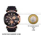 Tissot T Race Chronograph Black Dial Black Silicone Strap Watch For Men - T115.417.37.051.00 Buy Now By Tissot