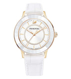 Swarovski Octea Lux White Dial White Leather Strap Watch for Women - 5414416 Buy Now By Swarovski