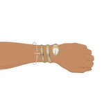 Just Cavalli Doppio Silver Dial Two Tone Steel Strap Watch for Women - JC1L163M0075