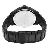 Armani Exchange Hampton Chronograph Black Dial Black Steel Strap Watch For Men - AX2104 Buy Now By Armani Exchange