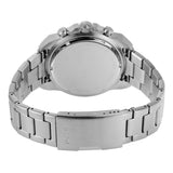 Fossil Bronson Chronograph Red Dial Silver Steel Strap Watch for Men - FS5878 Buy Now By Fossil