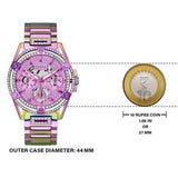 Guess Queen Multicolor Dial Multicolor Steel Strap Watch For Women - GW0464L4 Buy Now By Guess