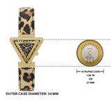 Guess Fame Quartz Animal Print Dial Multicolor Leather Strap Watch For Women - GW0504L3 Buy Now By Guess