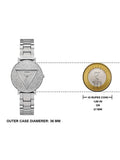 Guess Trend Diamonds Silver Dial Silver Steel Strap Watch for Women - GW0512L1 Buy Now By Guess