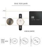 Daniel Wellington Classic Petite Sheffield White Dial Black Leather Strap Watch For Women - DW00100230 Buy Now By Daniel Wellington
