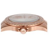Michael Kors Camille Quartz Mother of Pearl White Dial Rose Gold Steel Strap Watch For Women - MK7364 Buy Now By Michael Kors