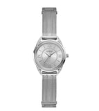 Guess Whisper Silver Dial Silver Mesh Bracelet Watch for Women - W1084L1 Buy Now By Guess