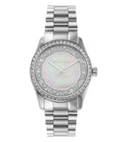 Michael Kors Everest Three hand Silver Dial Silver Steel Strap Watch For Women - MK7403 Buy Now By Michael Kors