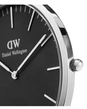 Daniel Wellington Classic Sheffield Black Dial Black Leather Strap Watch For Men - DW00100133 Buy Now By Daniel Wellington