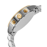 Michael Kors Hutton Chronograph Black Dial Two Tone Steel Strap Watch For Men - MK8954 Buy Now By Michael Kors