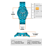 Michael Kors Runway Limited Edition Blue Dial Blue Steel Strap Watch for Women - MK7479LE Buy Now By Michael Kors