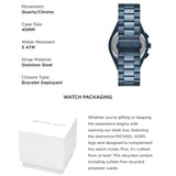 Michael Kors Lennox Chronograph Blue Dial Blue Steel Strap Watch For Women - MK9147 Buy Now By Michael Kors