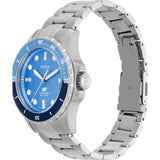 Fossil Blue Dive Three Hand Blue Dial Silver Steel Strap Watch For Women - ES5353 Buy Now By Fossil